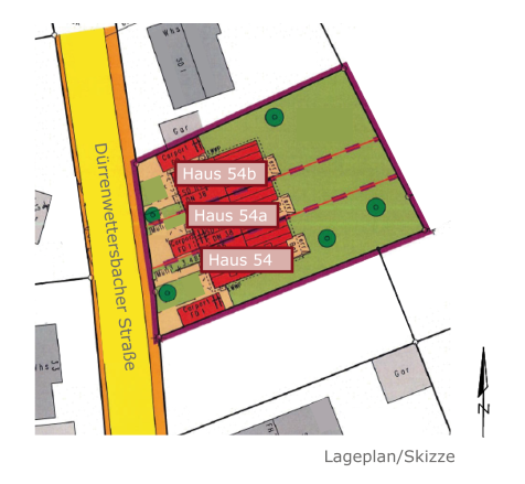 Lageplan 3 Reiheinhuser Drrenwettersbacher Strae in Hohenwettersbach